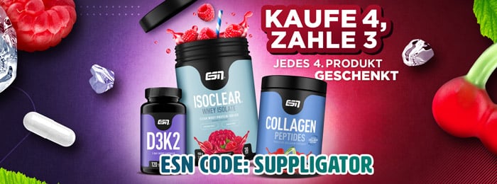 Promoción «4 por 3» de ESN y lanzamiento de muchos productos nuevos