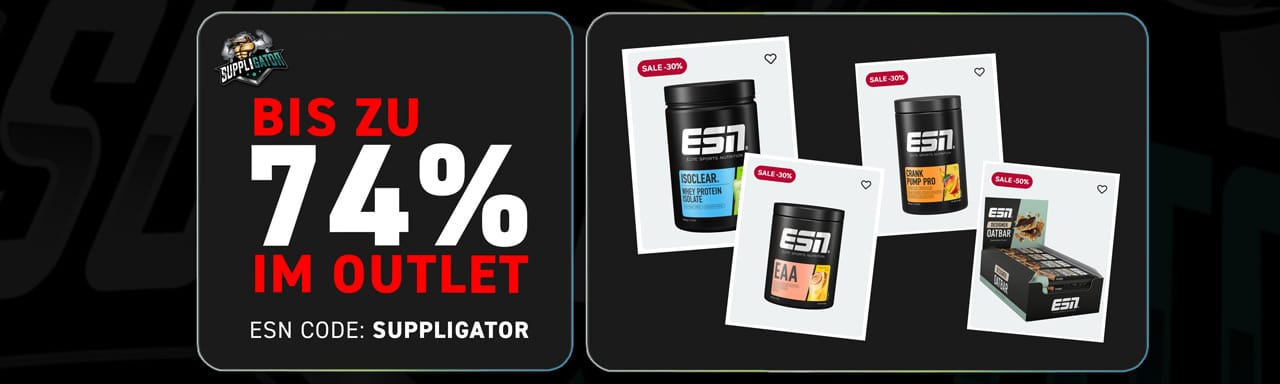 Ahorra hasta un 74 % en la tienda ESN Outlet con el código ESN SUPPLIGATOR