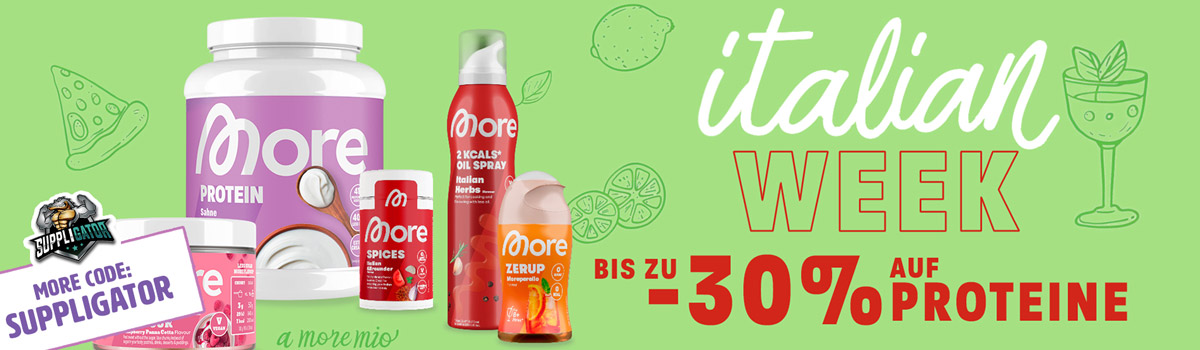 Semana «More Italian» con hasta un 30 % de descuento