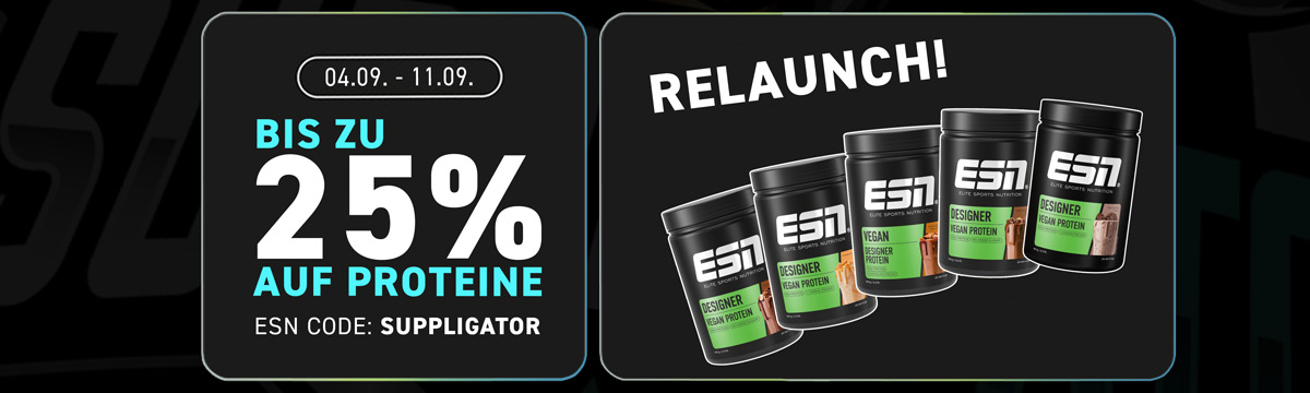 Ahorra hasta un 25 % en la promoción de proteínas de ESN con el descuento escalonado de Flexpresso