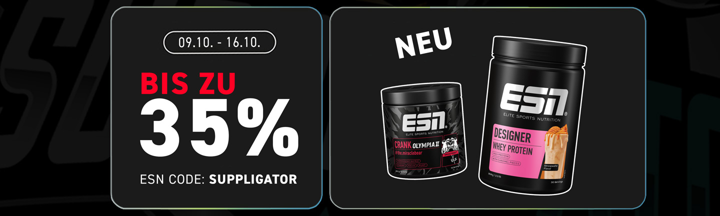 Hasta un 35 % de descuento en la ESN Olympia Week y lanzamiento de nuevas ediciones limitadas