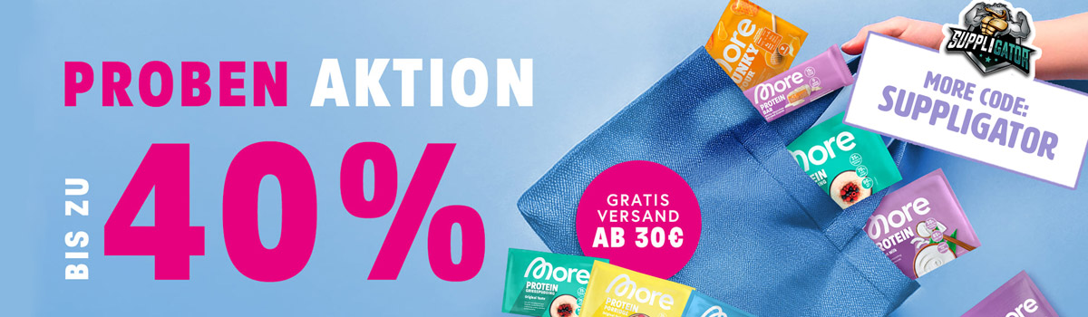Hasta un 40 % de descuento en la promoción «More Probenaktion» y envío gratuito a partir de 30 euros