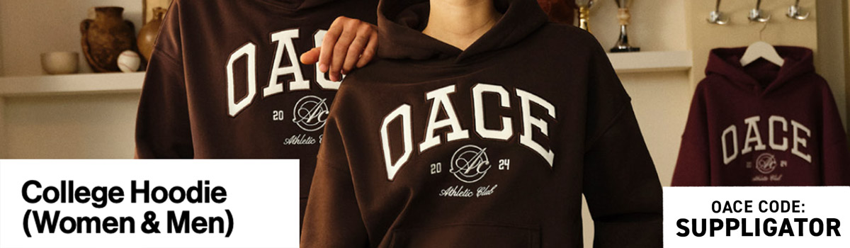 10 % de descuento en el lanzamiento de OACE con la nueva sudadera con capucha del colegio