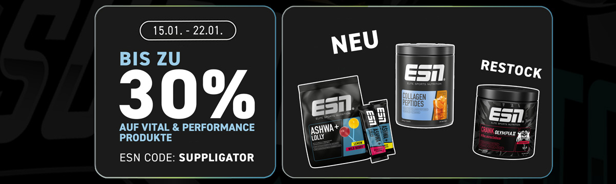 Hasta un 30 % de descuento en la promoción «Performance & Vital» de ESN con el lanzamiento de Ashwa+ Lolly