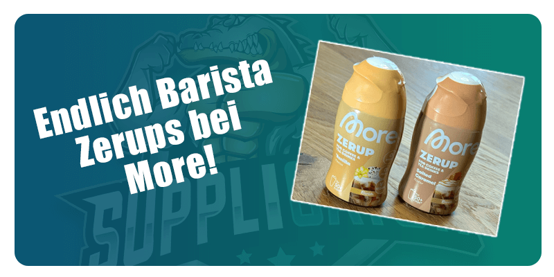 More Barista Zerup – Sirope sin azúcar para café y té