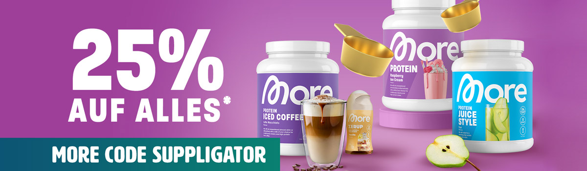 Se ha ampliado el 25 % de descuento en todo en More + muchos lanzamientos y reposiciones