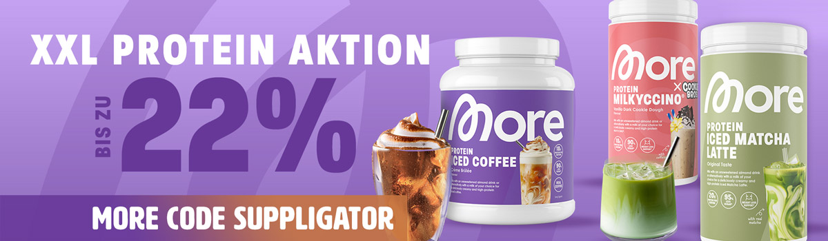 Hasta un 22 % de descuento en la promoción «XXL More Protein», con muchos lanzamientos fantásticos