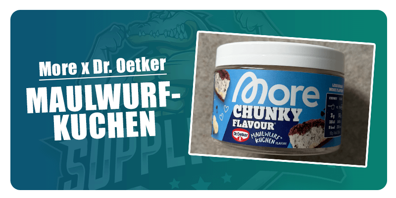 Pastel «Chunky Flavour» de More y Dr. Oetker