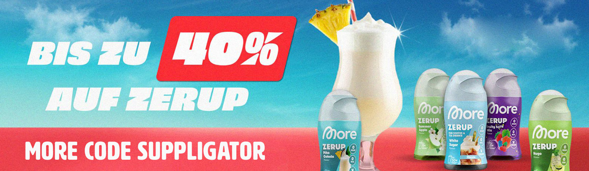 Hasta un 40 % de descuento en Zerups + Novedades: Piña Colada, Hugo y mucho más.