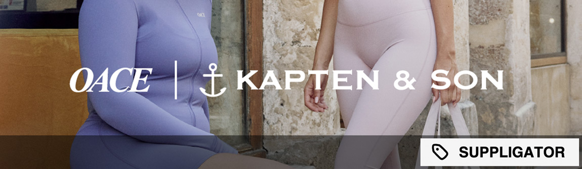 OACE x Kapten & Son: colaboración con el lanzamiento de una bolsa de gimnasio