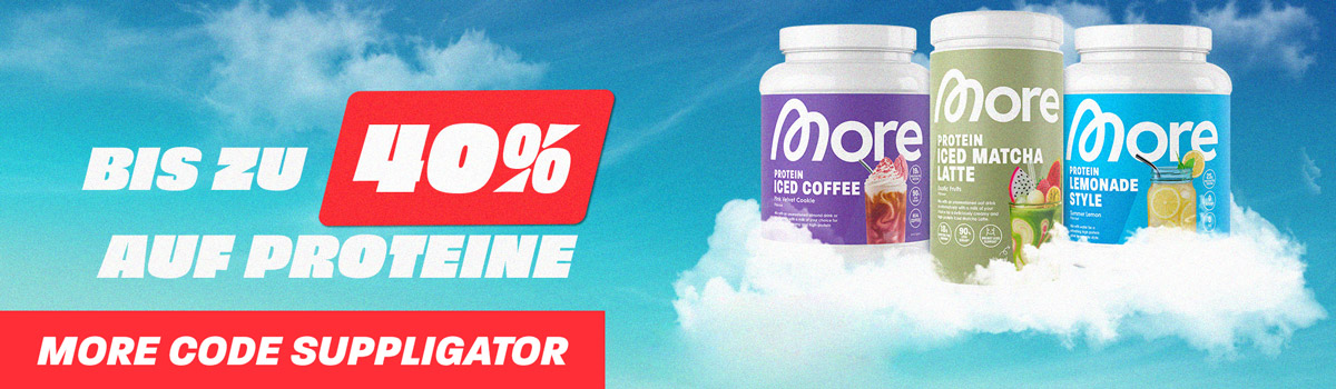 Hasta un 40 % de descuento en proteínas en More, con muchas ofertas destacadas 🎉
