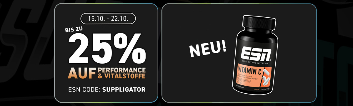 Hasta un 25 % de descuento en productos para el rendimiento y sustancias vitales con motivo de la «Immunity Week»