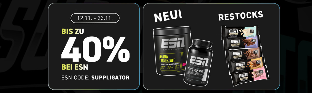 Hasta un 40 % de descuento en ESN Performance y en la promoción de sustancias esenciales