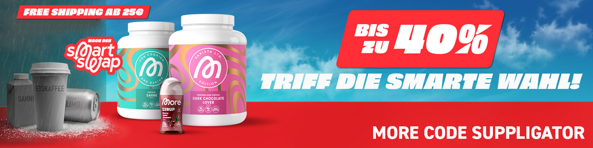 25 % de descuento en todo + 40 % en muestras en la promoción de Año Nuevo de More