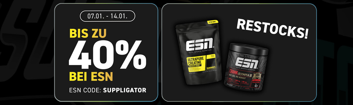 Hasta un 40 % de descuento en todo en la gran promoción de Año Nuevo de ESN