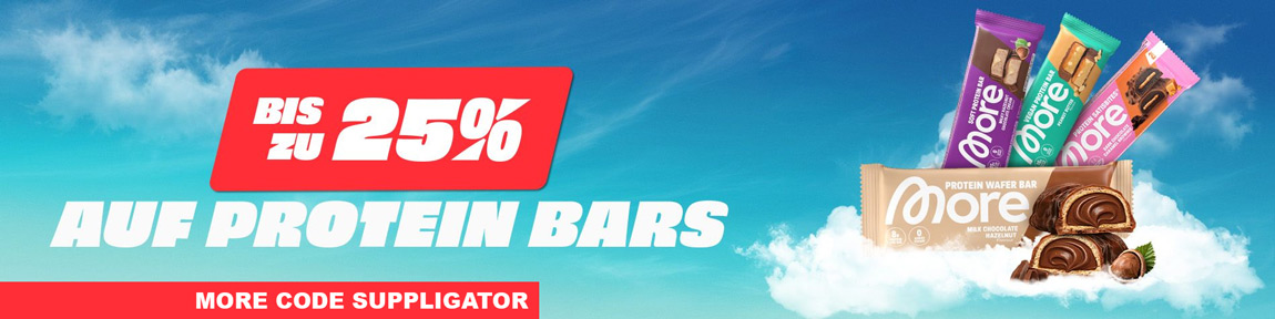 Hasta un 25 % de descuento en barritas proteicas, con 3 productos nuevos