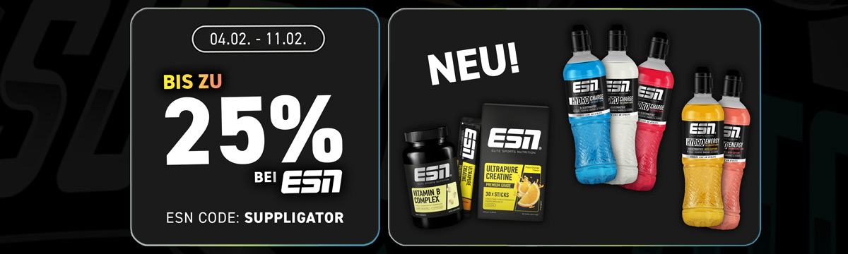 Hasta un 25 % de descuento en la promoción de ESN Performance y sustancias vitales