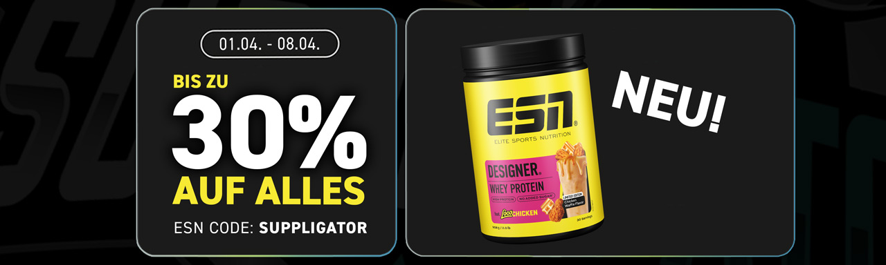Hasta un 30 % de descuento en ESN + Inicio de la colaboración entre ESN y Loco Chicken