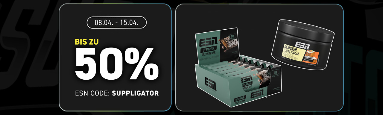Hasta un 50 % de descuento en la promoción de prueba de ESN, con numerosas ofertas especiales