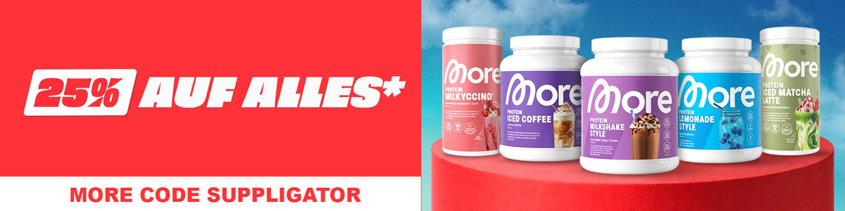 25 % de descuento en todo en More, con muchos lanzamientos y reposiciones