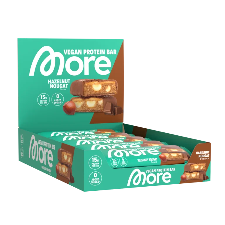 More Vegan Protein Bar Hazelnut Nougat