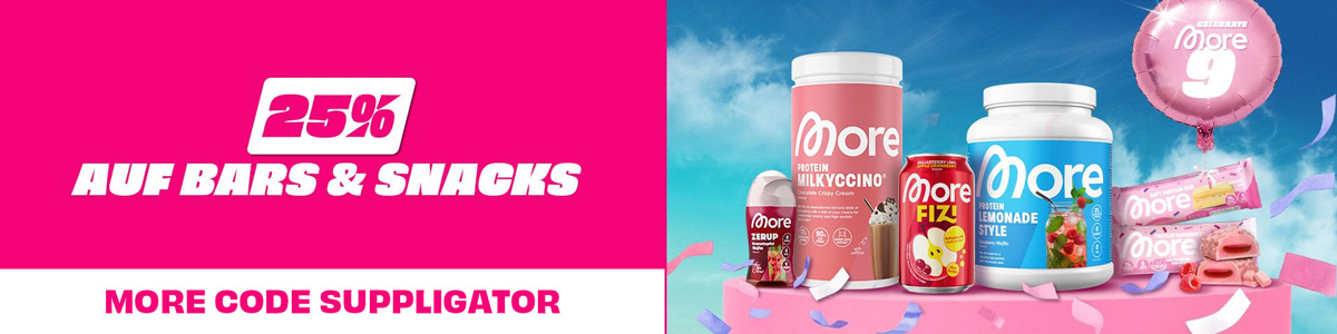 Hasta un 25 % de descuento durante la segunda semana del aniversario de More, con numerosas ofertas especiales