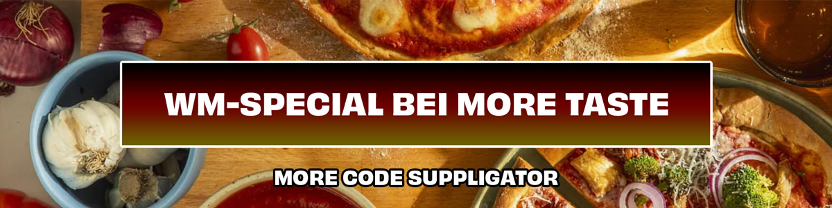 20 % de descuento en la oferta especial del Mundial de More Taste