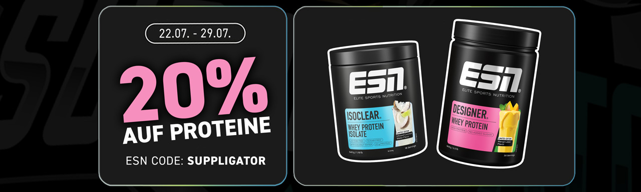 20 % de descuento en proteínas en ESN