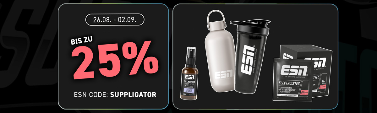 Hasta un 25 % de descuento en ESN con la campaña «Hydration-Launch»
