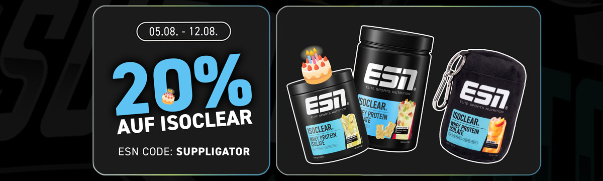 Aniversario de ISOCLEAR en ESN con un 20 % de descuento
