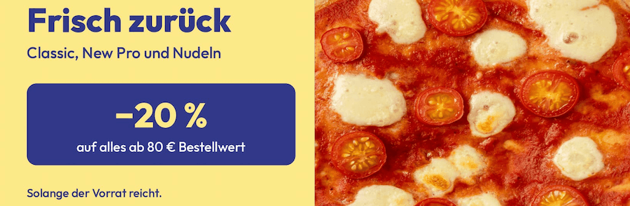 20 % de descuento en todo en More Taste