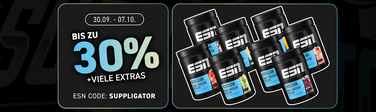 Hasta un 30 % de descuento en la Semana de la Hidratación y la Inmunidad de ESN