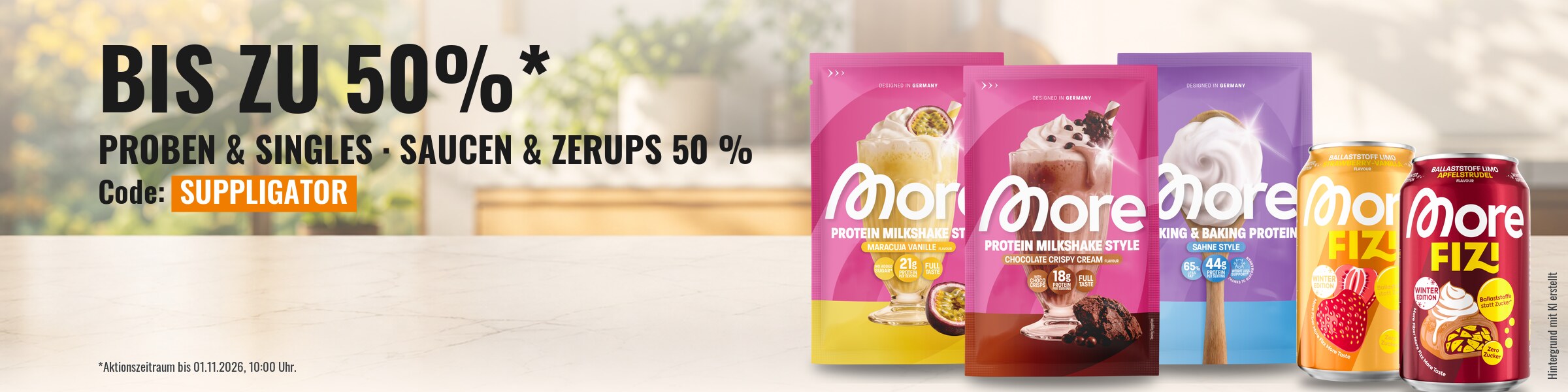 More: promo muestras y single packs – hasta un 50 % + 50 % en salsas Light Gourmet y Zerups