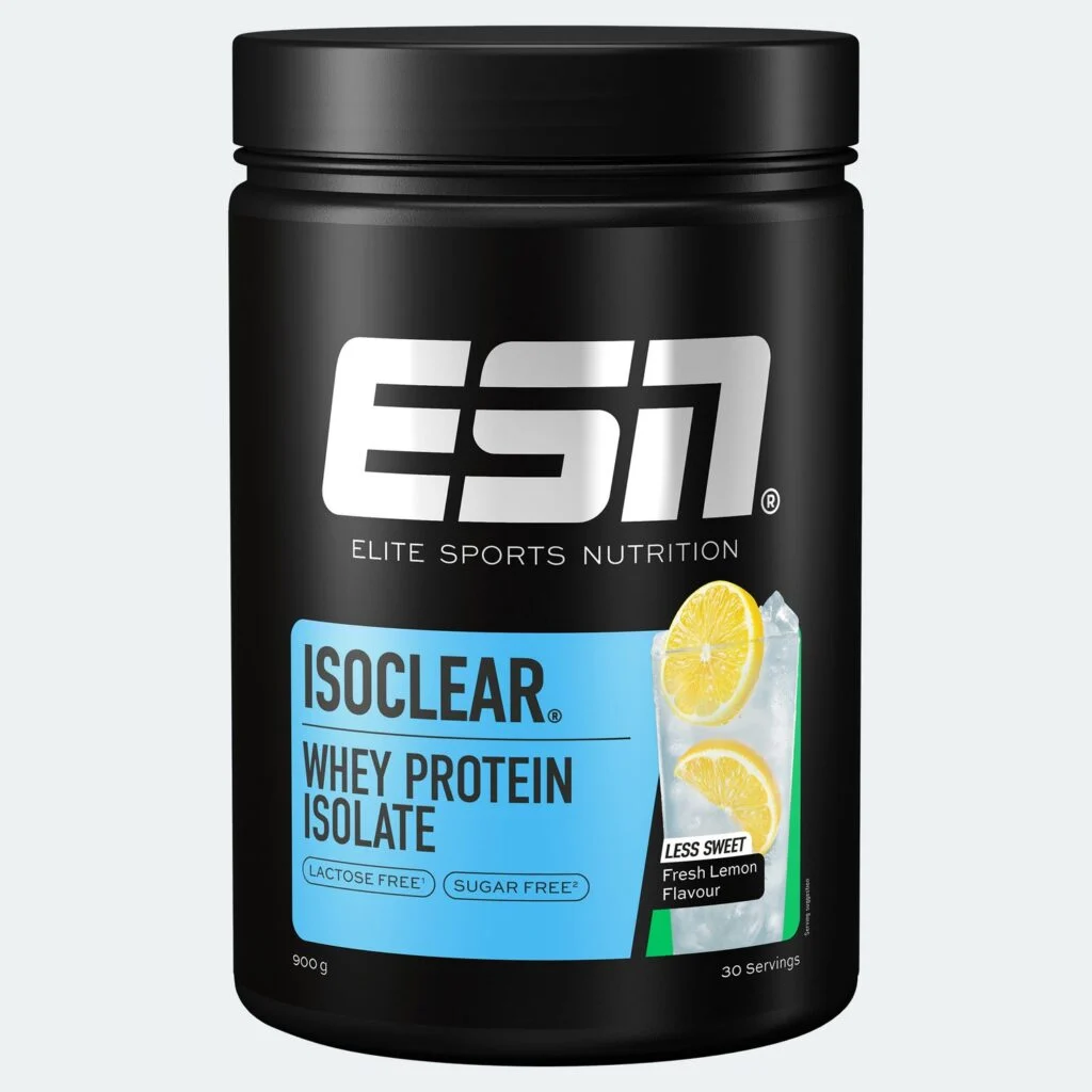 Isoclear Whey Protein Isolate – Fresh Lemon less sweet