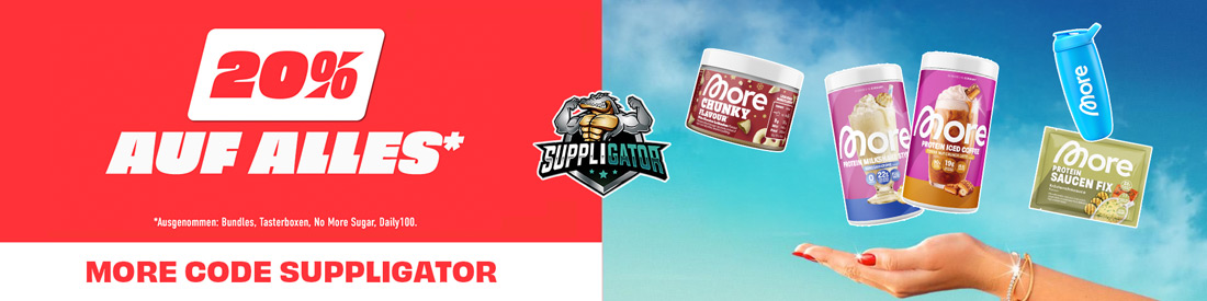 ¡20 % de descuento en todo en More, con un montón de novedades!